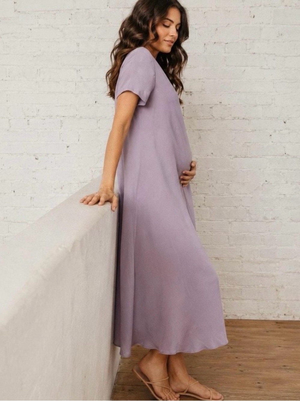 Hatch The James Dress. Lilac, NWT Size 1/S. - Picture 2 of 10
